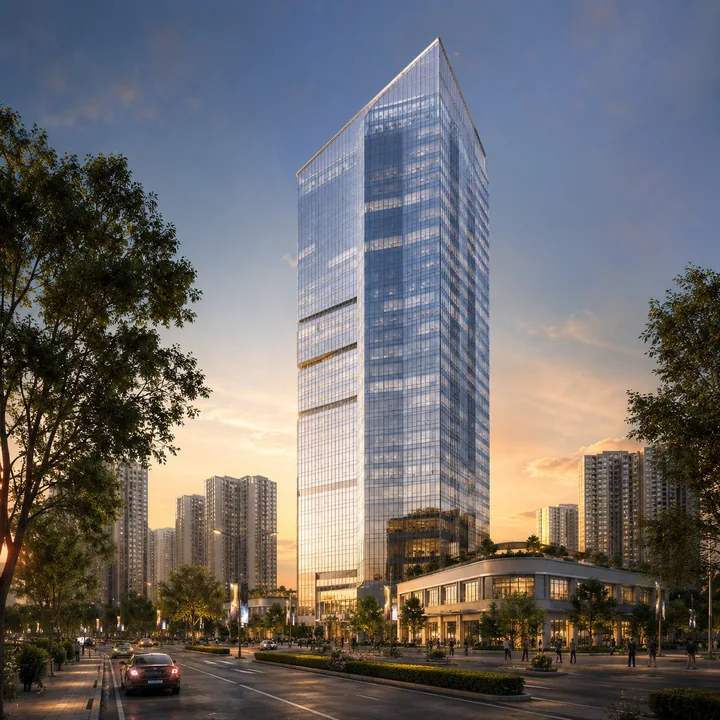 Brigade WTC Devanahalli exterior view Brigade WTC Devanahalli exterior view